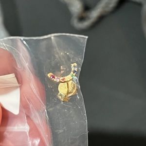 EF Collection Single Rainbow Stud 14k yellow gold EF-60416S-YG.